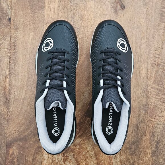 Athalonz G-Force Baseball Cleats Mens Black 12.5 Shoes With Metal Cleats NIB - Picture 7 of 11